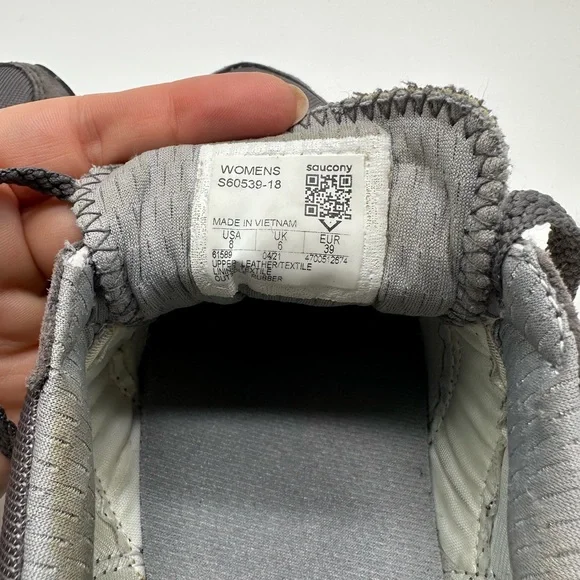 saucony | Jazz 81 Women’s Sneakers in Grey / Gold - Picture 7 of 8